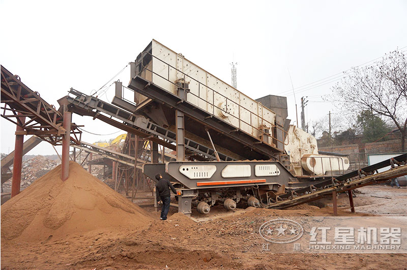 建筑垃圾破碎過程 建筑垃圾破碎過程