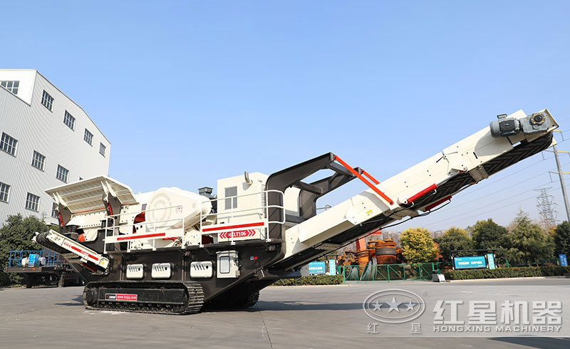 移動打石子機 移動打石子機