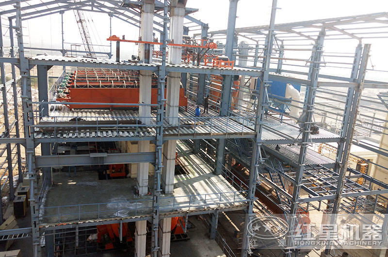 雙螺旋洗砂機工作現場 雙螺旋洗砂機工作現場