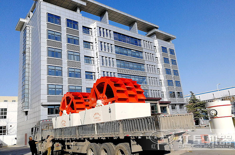 紅星機器廠家時產(chǎn)200噸三輪洗沙機裝車發(fā)貨 紅星機器廠家時產(chǎn)200噸三輪洗沙機裝車發(fā)貨