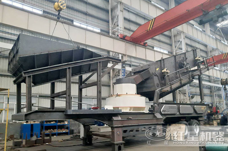 紅星柴油流動破沙機生產車間 紅星柴油流動破沙機生產車間