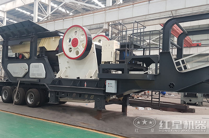 三合一移動顎式砂石機生產車間 三合一移動顎式砂石機生產車間