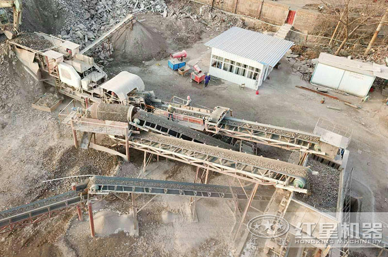 湖南建筑垃圾粉碎生產現場 湖南建筑垃圾粉碎生產現場