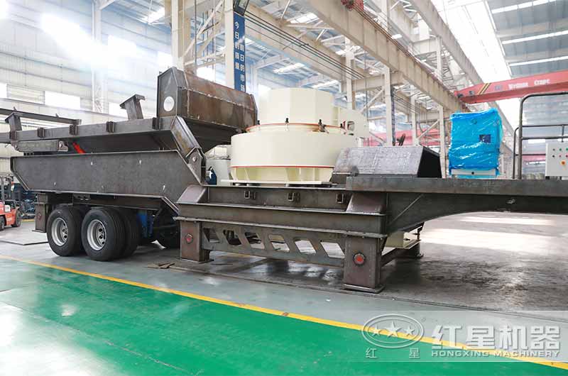 移動制砂機生產車間 移動制砂機生產車間