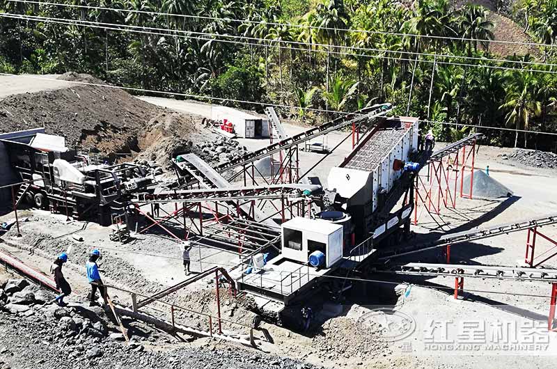 菲律賓二合一移動顎式圓錐破一體機生產(chǎn)現(xiàn)場 菲律賓二合一移動顎式圓錐破一體機生產(chǎn)現(xiàn)場