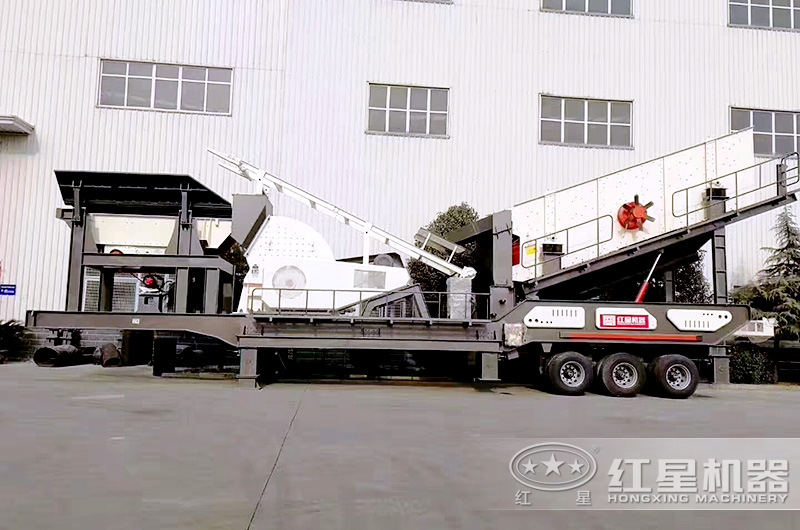 一次成型三合一移動錘式破碎機 一次成型三合一移動錘式破碎機