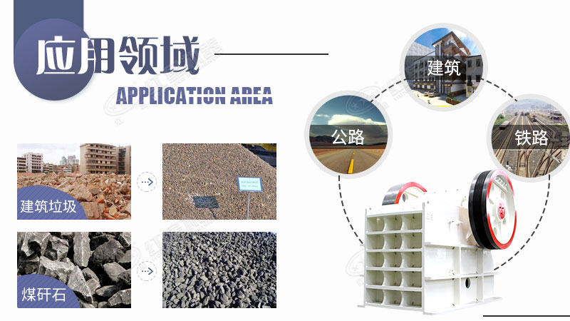 鄂式碎石機應用領域 鄂式碎石機應用領域