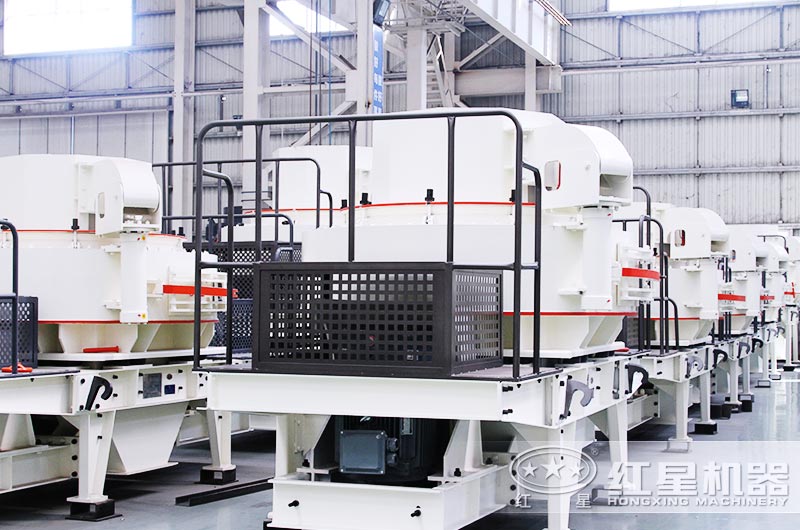 制砂生產線中制砂機生產車間 制砂生產線中制砂機生產車間