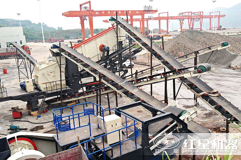 河北中小型二合一建筑垃圾處理現場 河北中小型二合一建筑垃圾處理現場