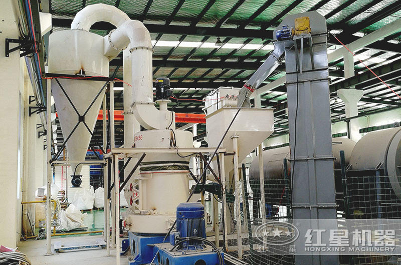 紅星雷蒙磨粉機作業現場 紅星雷蒙磨粉機作業現場