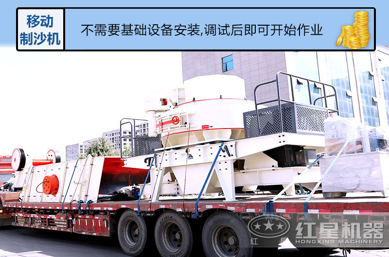 一套整套HVI制砂機裝車發貨中 一套整套HVI制砂機裝車發貨中