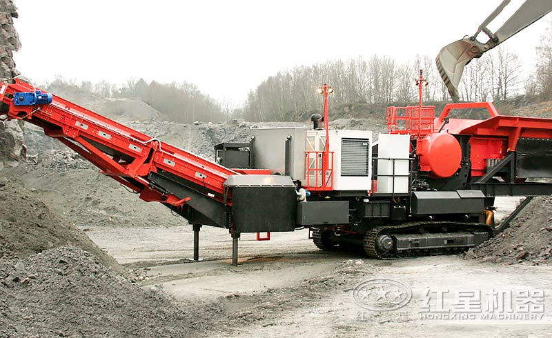 流動制砂機可隨時轉場作業 流動制砂機可隨時轉場作業