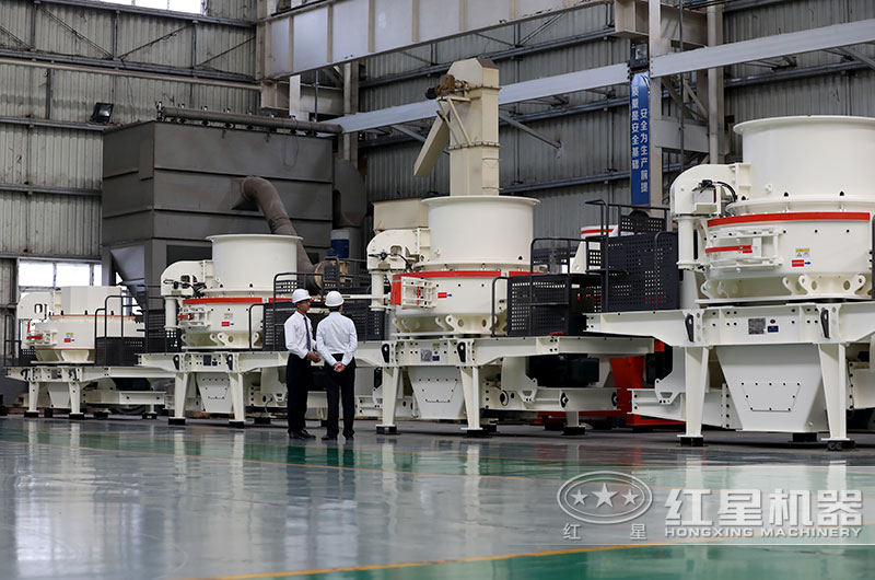 客戶來廠考察河卵石制砂機 客戶來廠考察河卵石制砂機