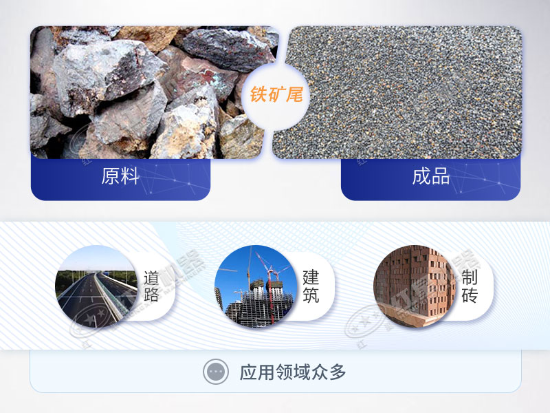 鐵礦尾砂子應(yīng)用范圍廣泛 鐵礦尾砂子應(yīng)用范圍廣泛