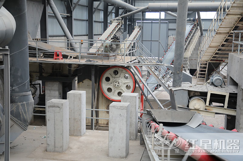 砂石破碎區 砂石破碎區