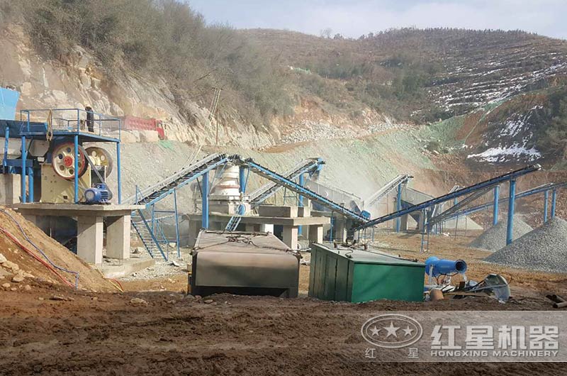 鹽城碎石項目加工現場 鹽城碎石項目加工現場