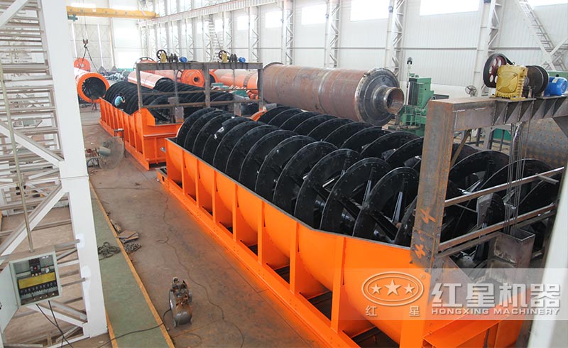 雙螺旋洗砂機 雙螺旋洗砂機